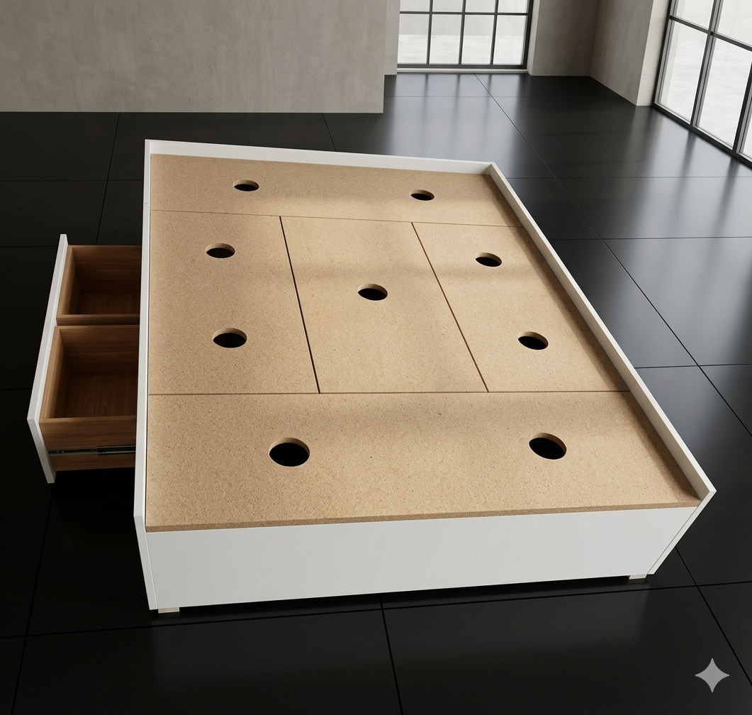 Sommier Box 2 plazas 1.40 x 1.90